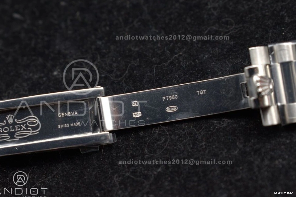 Weight Gain SS Black A Bracelet 718 Bright Dial GSF Crystal President 40 on DayDate 0810